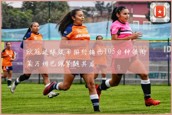 欧冠进球效率排行梅西105分钟领衔莱万姆巴佩紧随其后